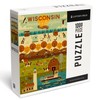 Lantern Press 1000 Piece Jigsaw Puzzle, Wisconsin, Geometric