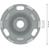Bosch 1 x PRO Concrete Speed Diamond Grinding Heads for