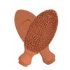 YNR Natural Clay Terracotta Handmade Foot Scrubber for Hard Dead