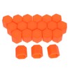 PACKOVE 20pcs Wheel Lug Nut Covers Luminous Silicone Caps for