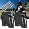 QANYEGN Motorcycle Handlebar Riser, Motorcycle Handlebar Clamps, Motorcycle Handlebar Riser