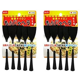 Tie-S Heat Resistant Nylon Monja Spatula (Pack of 10)