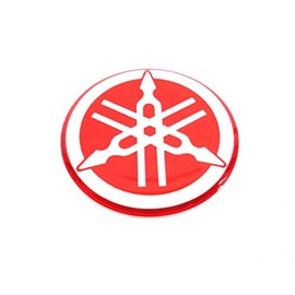 Yamaha Tuning Fork Emblem Sticker, Red, Genuine Product, 1.2 inches (30 mm)