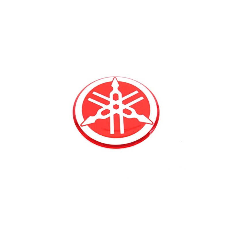 Yamaha Tuning Fork Emblem Sticker, Red, Genuine Product, 1.2 inches