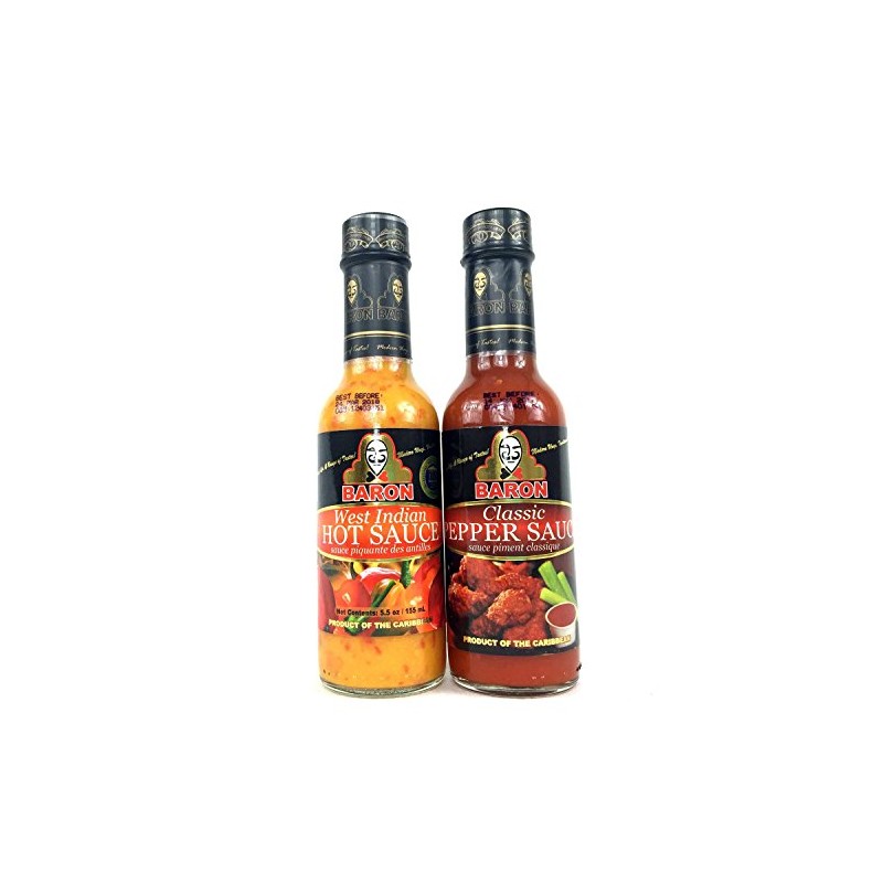 Baron Caribbean Hot Sauce Set (2 Pack)
