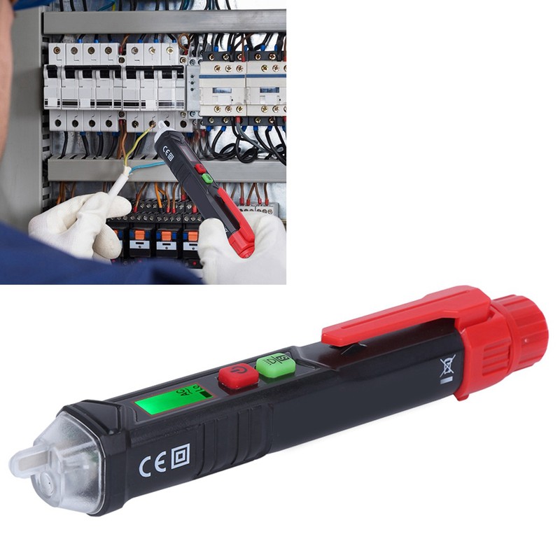 HT100 Intelligent NonContact Test Pen Sound Light Sensitivity Household Testing