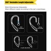 VSuRing 3 Pairs Ear Hooks for AirPods Pro 2nd AirPods