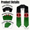 BMHHTM Kenya Flag Graduation Stole, Kenyan Flag Graduation Sash for