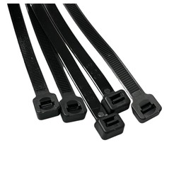 On1shelf® Pack of 10 Black Cable Ties 900mm x 9mm Premium Cable Ties Heavy Duty Long Nylon Cable Ties