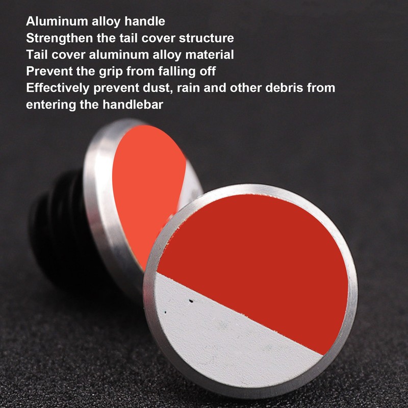 Antislip Silicone MTB Bicycle Handlebar Grips with Plugs Shockproof Cycling