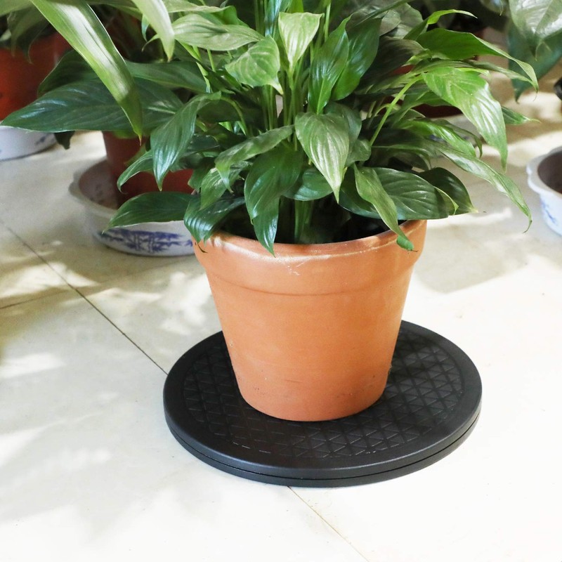 12" Bonsai Turntable Heavy Duty Rotating Garden Swivel Stand for