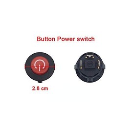 Button Power Start Switch Accessories for Kids Electric Ride On Car Replacement Parts