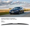 Car Rear Wing 52.76 Inch Rubber Trunk Lid Tailgate Spoiler