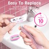 DreamGenius Razors for Women Include 1 Non-Slip Metal Handles and