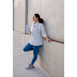 Ello Cooper 22oz Vacuum Insulated Stainless Steel Water Bottle (Halogen Blue)