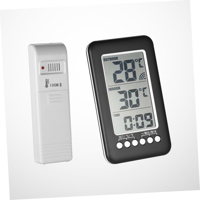 CIYODO Digital Fridge Thermometer Wireless Outdoor Temperature Sensor for Home