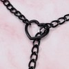 MILAKOO Heart Pendant Slip Chain Choker for Women Adjustable Lariat