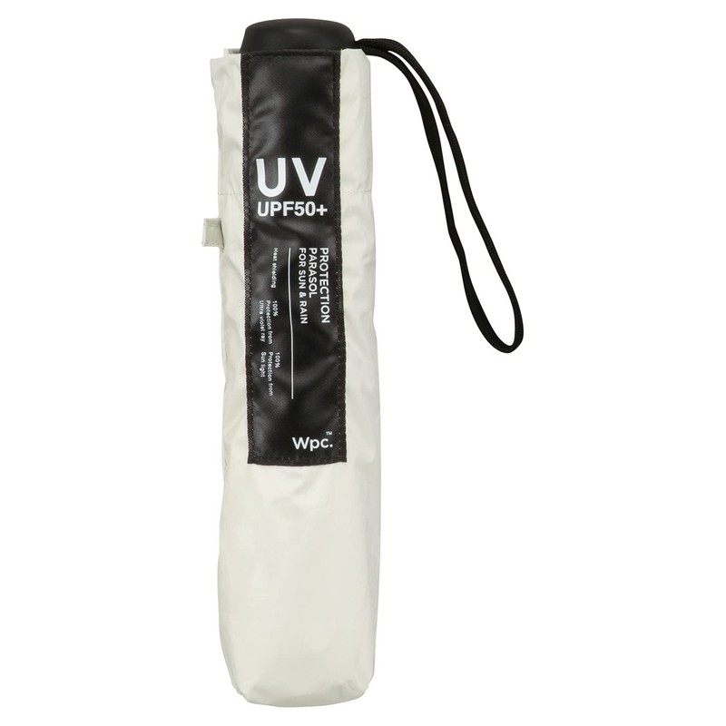 Wpc. 801-18912-102 Parasol, Folding Umbrella, Light Blocking Rate, 100% UV