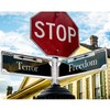 MorningRo Street Sign Bracket 8'' x 16'' Wing L Shape