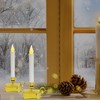 Abeja 4 Pack Christmas Candle Lights, Battery Operated Window Candle