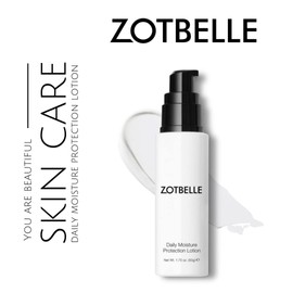 ZOTBELLE Loción Hidratante Diaria Protectora. Una Crema Hidratante Ligera Y Revitalizante Que Proporciona Protección Antioxidante. Rellena Y Aporta Elasticidad Para Suavizar Y Minimizar Las Líneas De