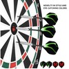 KAYEF Dart Flights, Pack of 102 Dart Wings, Standard Shape