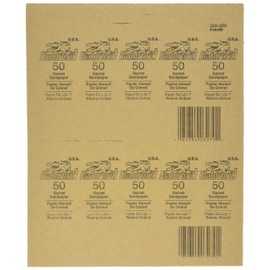 Gator 9" x 11" Bare Wood Sanding Sheets, 50 Grit, 25 Pack