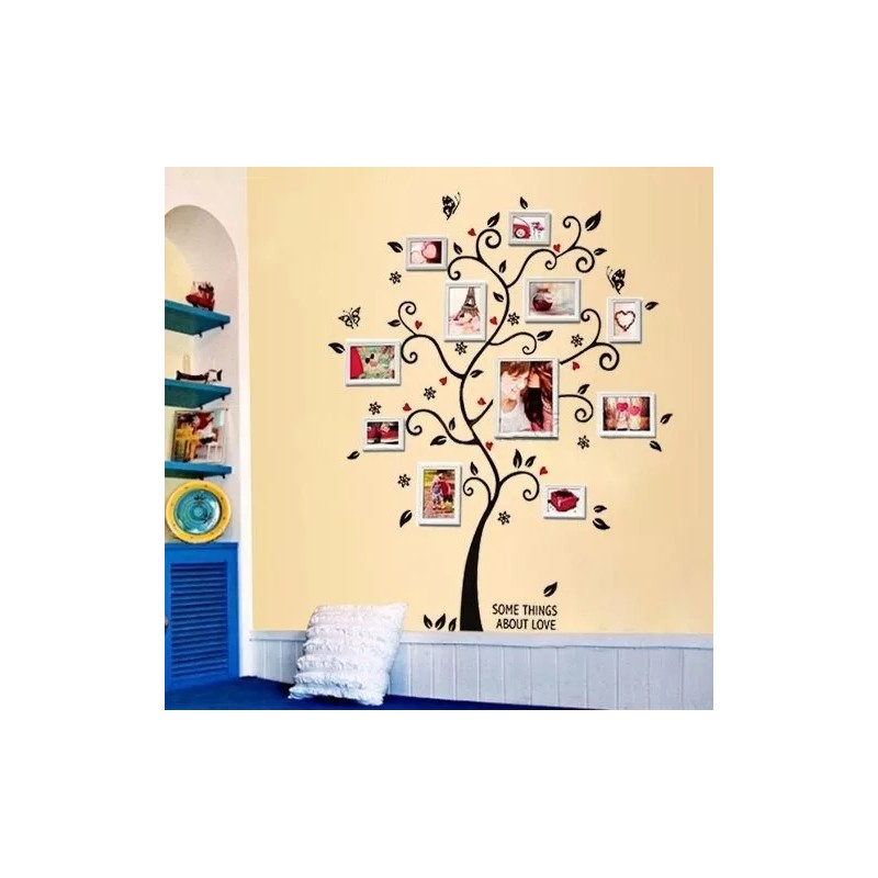 DaraBaby Vinil Decorativo Árbol Porta Retrato Para Sala Habitación