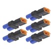 5Pcs EC5 to XT60 Adapter Rubber Plastic Copper Sturdy Accurate