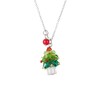 Sylph Christmas Tree Necklace Cute Christmas Necklace Christmas Charm Strand