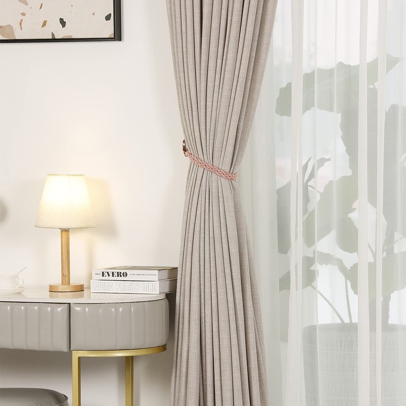 Hand Knitting Curtains Tied Rope Simple Type Curtain Tie Backs