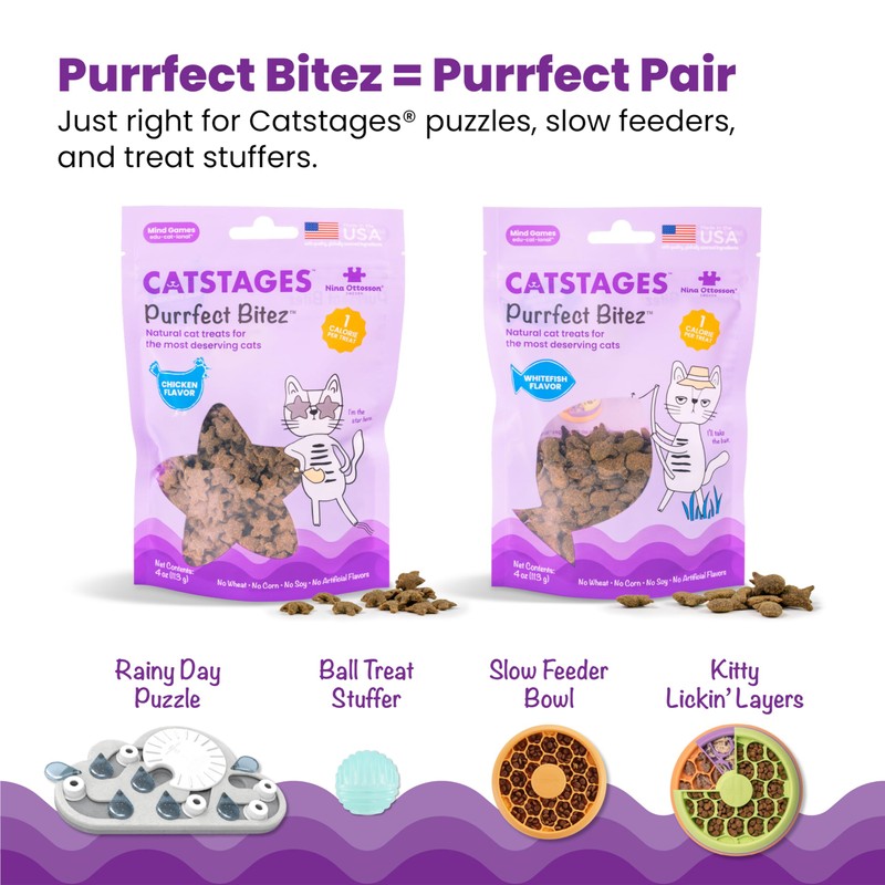 Catstages by Nina Ottosson Rainy Day Puzzle & Play Cat