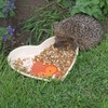 I Love Hedgehogs Ceramic Dish Feeder