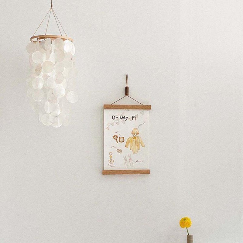 White Shell Wind Chime Hanging Dreamcatcher Sympathy Wind Chimes for