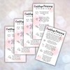 Cartilage Piercing Aftercare Card for Ear Care | 50 pk