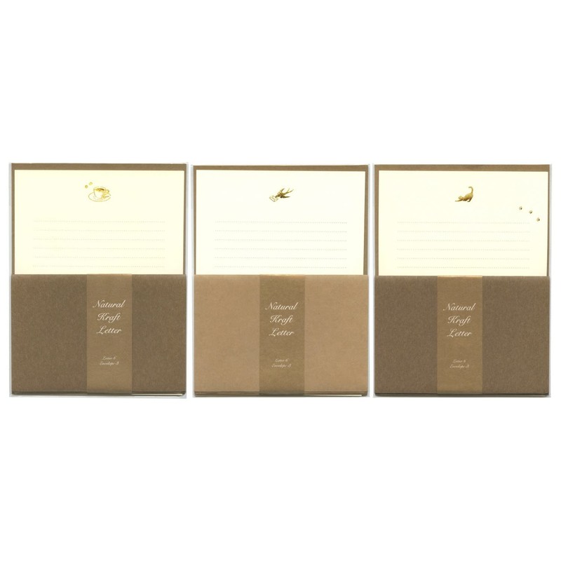 Wrap Letter Set Cat Natural Craft TL071
