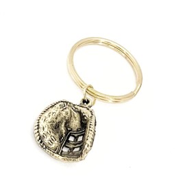 Softball Catcher Mitt Keychain, Catcher Gift, Baseball Catcher, Catcher Mom Gift, Catcher Mitt Charm, Student Athlete Gift, Signing Day Gift