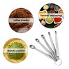SLEEKEE 5 Pieces Stainless Steel Measuring Spoons Set, Mini Spoon,