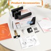 Probrico Smart Lock Keyless Entry Door Lock with Handle, Black