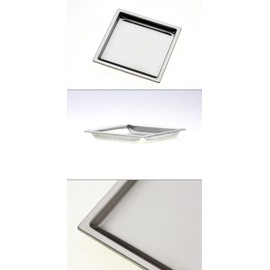 Bidoor PS-56 Mass Production Stainless Steel Angle No Hole, HL, Large Size, 4 Pieces