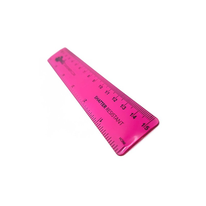 Monster Stationery - 6 Inch / 15cm Transparent Coloured Rulers