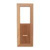Solid Cedar Sauna Vent Panel Air Wooden Adjustable Room Ventilation