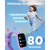 BIGGERFIVE Smartwatch Kinder, 1,8" Fitness Uhr Schrittzähler, 24/7 Puls, IP68