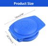 AEIOPRS 2 Pcs Windshield Washer Fluid Reservoir Cap for 3Q0955455