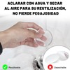 SYCYKA Tope de Puerta, Juego de 16 Protector de Pared