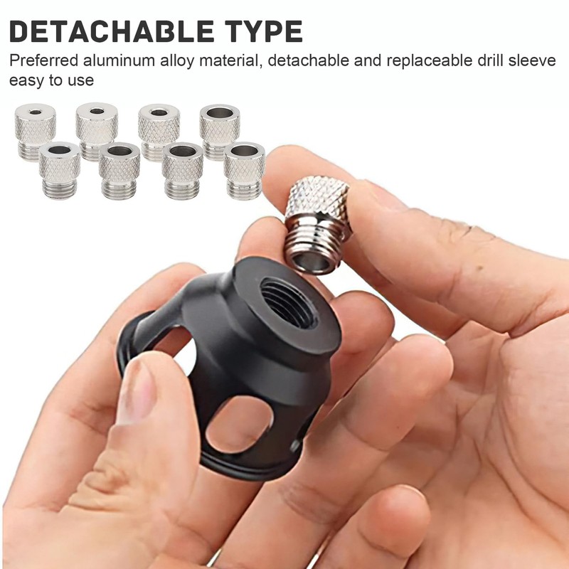 Vertical Drilling Tools with Drill Bushing and Drilling Aid for