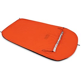 LACD Unisex - Adult Bivy Bag B II WP Breathable Sleeping Bags, Orange/Grey, 25 x 10 cm