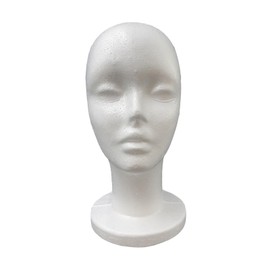 Harilla Schaufensterpuppenkopf-Modellständer, tragbarer Perückenständer, Haarständer, für Brillen, Schals, Hüte, Tabletop Mall