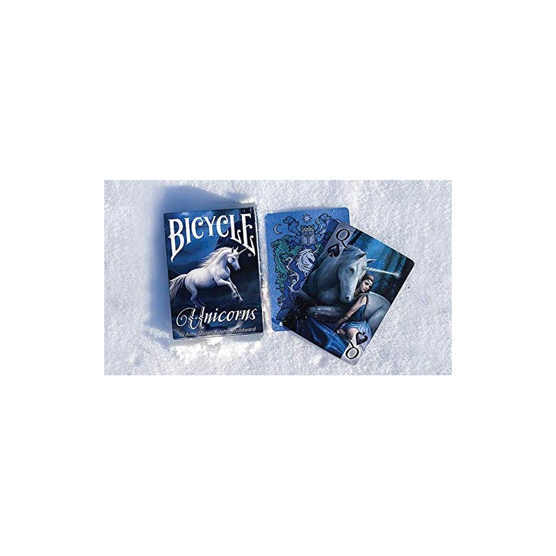 Bicycle Deck of Cards Anne Stokes Unicorns Poker Size