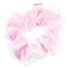 Tees Factory Sanrio Characters Layered Scrunchie My Melody Approx. Φ4.3 x D1.6 inches (110 x 40 mm) SR-5537829MM